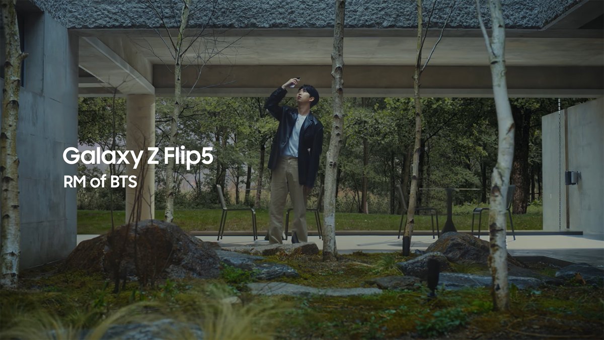 |2023 Po.oak 광고촬영 / RM of BTS + SAMSUNG|